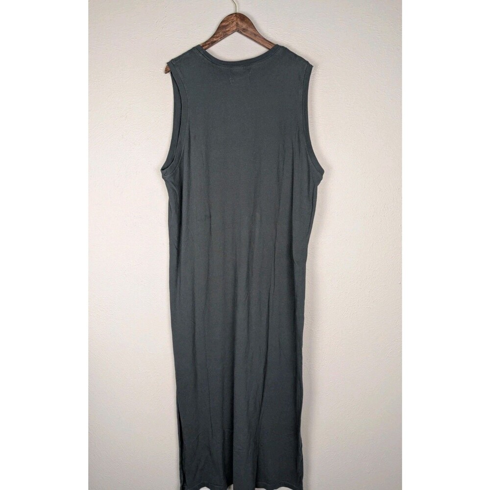 Spiritual Gangster Gray Pegasus Mulholland Sleeveless Cotton Maxi Dress - XL - Picture 11 of 14